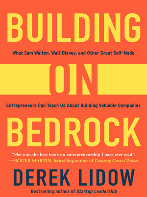 cover image of Building on Bedrock